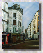 Slec Htel, tableau reprsentant une vue de Paris